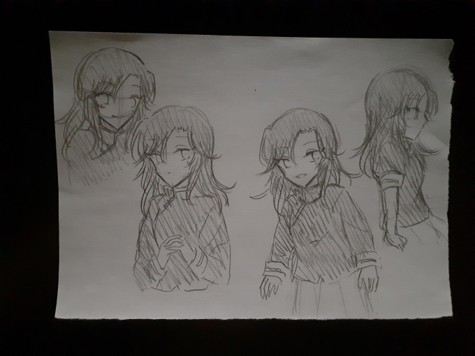 私の好きなこと～ラフを描くこと